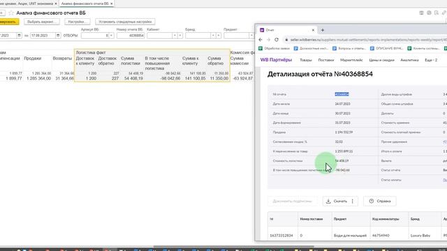 46 Анализ финансовых отчетов Вайлдбериз