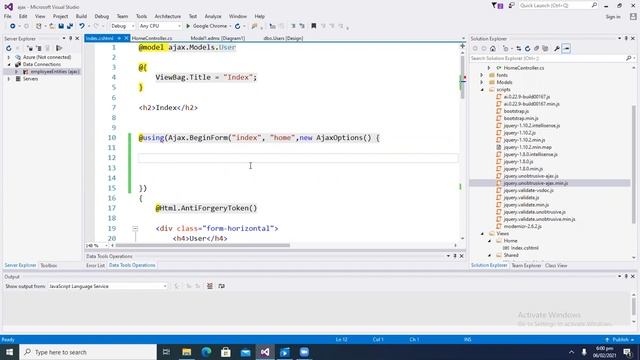 MVC For Beginners | Ajax.BeginForm() in MVC Urdu / Hindi смотреть онлайн