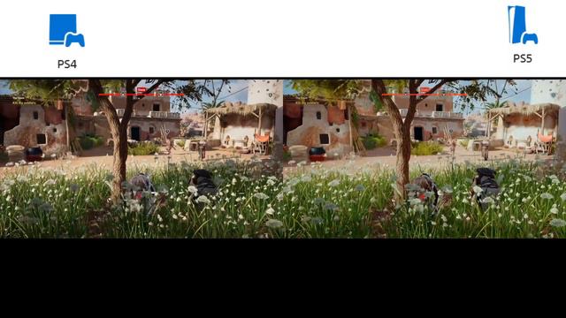 Assassins Creed Origins PS4 Vs PS5 Backward Compatibility Load Time Comparisons