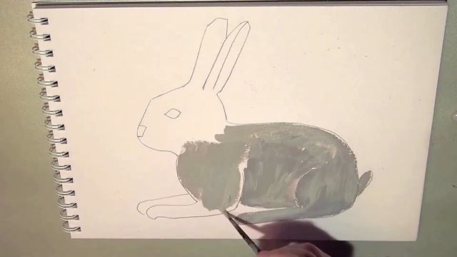 How To Draw A Rabbit Easy / Как Легко Нарисовать Кролика смотреть онлайн
