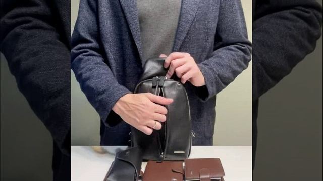 L16207-2 FABRETTI Сумка муж. нат. кожа 