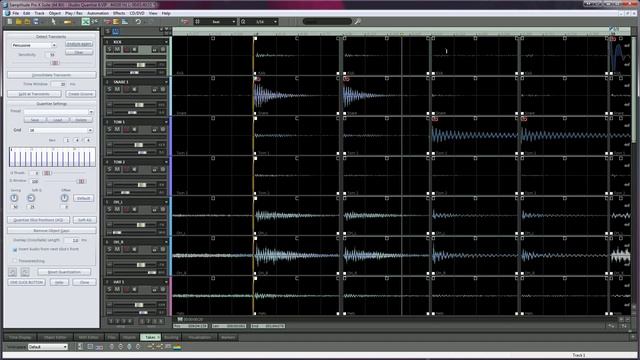 Samplitude Pro X: Audio Quantize