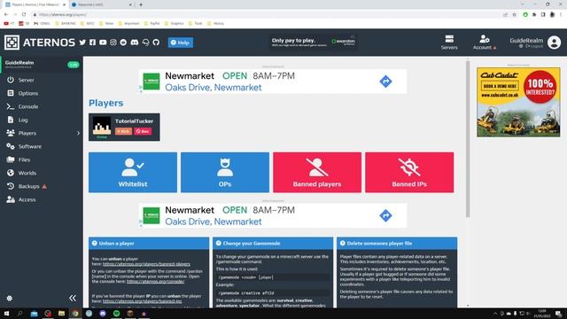 How To Give OP On Aternos Server (Admin) | Give Yourself OP On Aternos Server смотреть онлайн