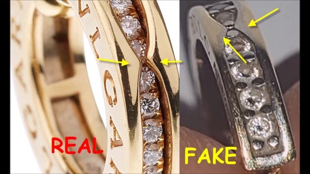 Bvlgari Earrings How To Spot Fake. Real Vs Fake Bvlgari Earrings And Jewelry