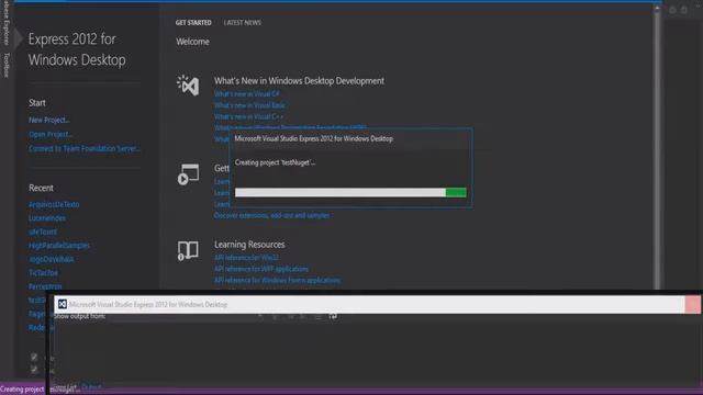 COMO INSTALAR O NUGET GERENCIADOR DE PACOTES PARA VISUAL STUDIO смотреть онлайн