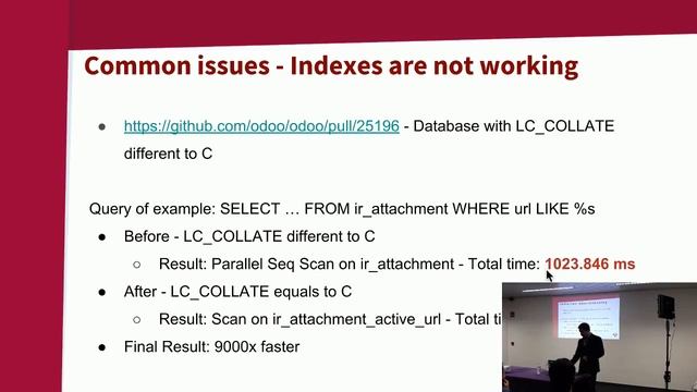 Odoo Experience 2018 - Looking for culprits in performance issues смотреть онлайн