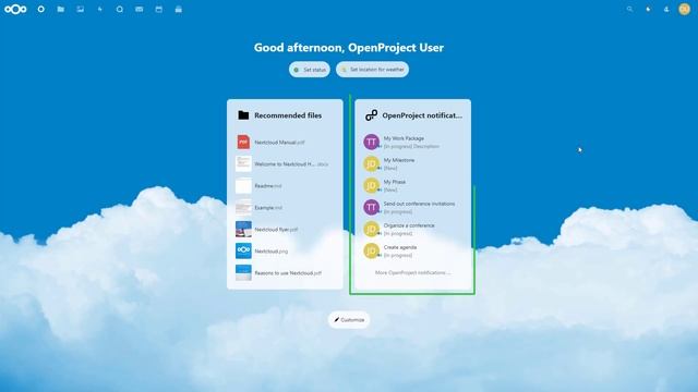 Nextcloud OpenProject integration - step by step guide смотреть онлайн
