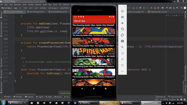 Build a Marvel Android App using Java! смотреть онлайн