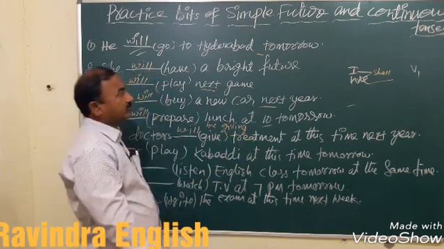 Practice bits of Simple Future and Future continuous tenses for VRO and Constable Exam. смотреть онлайн