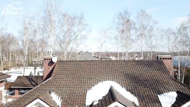 Дом с органичной архитектурой с бассейном, сауной, хамам, бильярдной на лесном участке в Антоновке смотреть онлайн