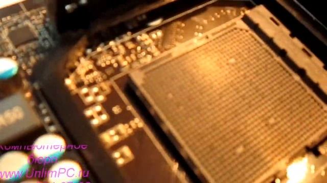 установка процессора на мат.плату AMD на сокет AM3.wmv смотреть онлайн