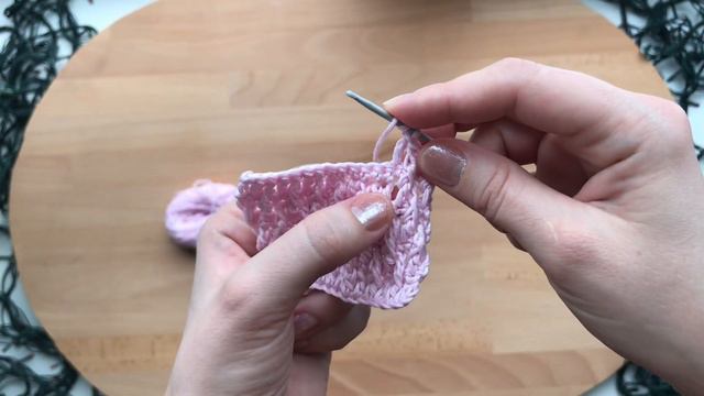 Нежный узор крючком как альтернатива резинки. смотреть онлайн