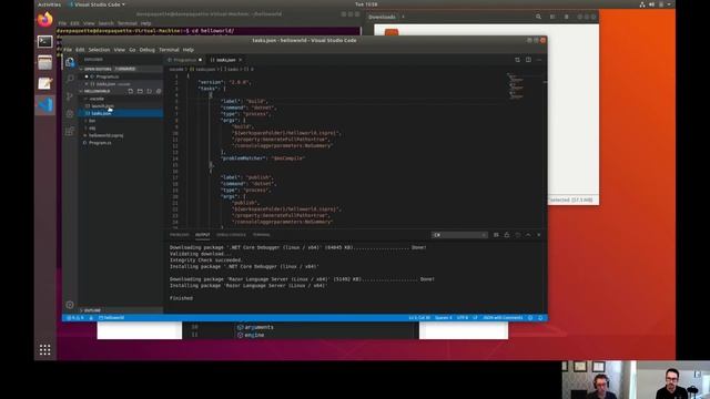#151: Visual Studio Code, .NET and Linux смотреть онлайн