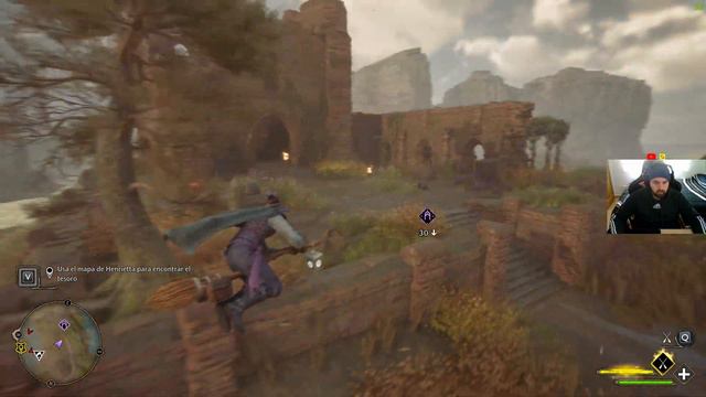 #4KULTRAHD🟩 HOGWARTS LEGACY🟢EL HIPOGRIFO INDICA EL LUGAR (HENRIETTA Y EL TESORO) - PC GAMEPLAY