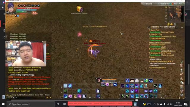 Leveling Di Pwindo/review Skill Edgerunner(paladin)/ngomongin Orang 🤣 - Perfect World Indonesia