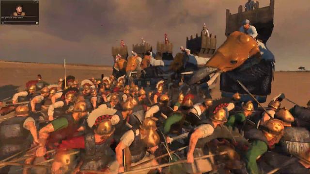 WAR ELEPHANTS CHARGING EVERY CARTHAGE UNIT - Total War ROME 2 смотреть онлайн