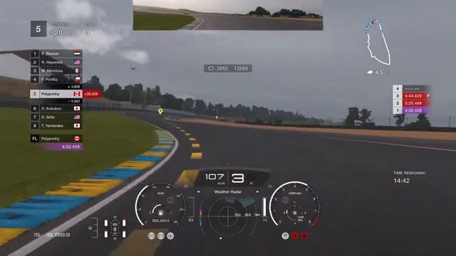 Gran Turismo® 7. // Gazoo Toyota Corolla At LeMans WT700.