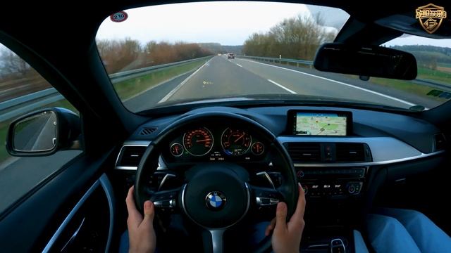 BMW 320d F31 Touring 190HP TOP SPEED DRIVE ON AUTOBAHN