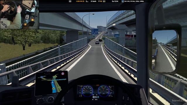 ETS2 | PJP 012 | 2 Klimaanlagen nach Osaka | FUSO SuperGreatV 420 смотреть онлайн