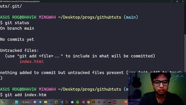 Git & GitHub Tutorial for Beginners #4 - Creating a Repository | init | Add | commit | Git commands смотреть онлайн