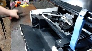 Установка СНПЧ (баллоны с боку) на Canon MP 230,250, 280 и аналоги