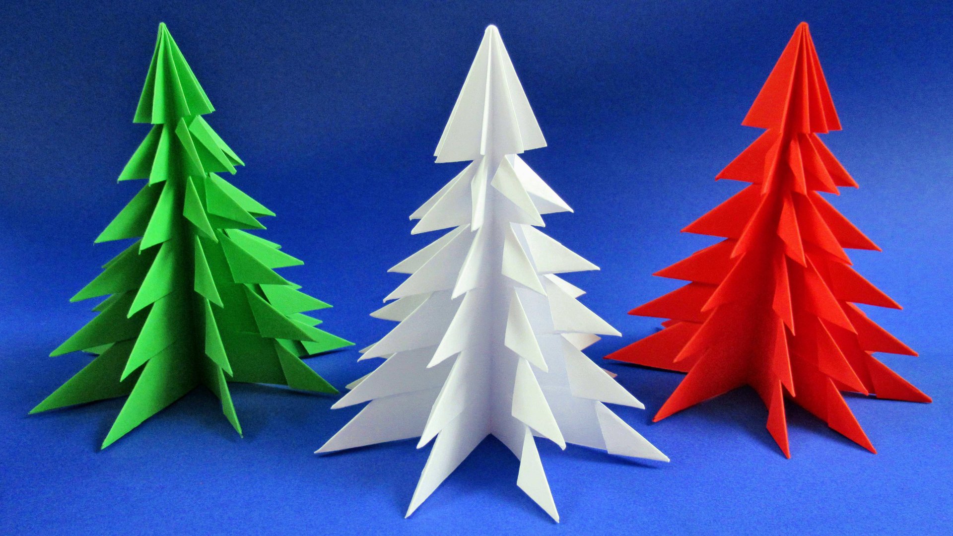 Как сделать елку из бумаги своими руками ? смотреть онлайн