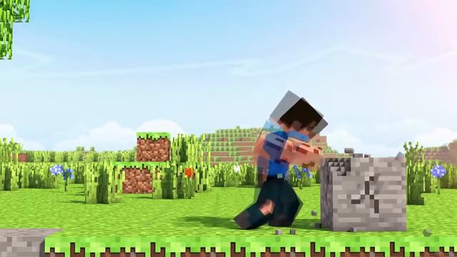 Кровь) Майнкрафт мультик Стив