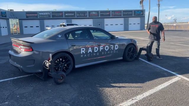 I SPUN OUT in Radford's Dodge Charger Scat Pack😱 Skid Car!!! смотреть онлайн