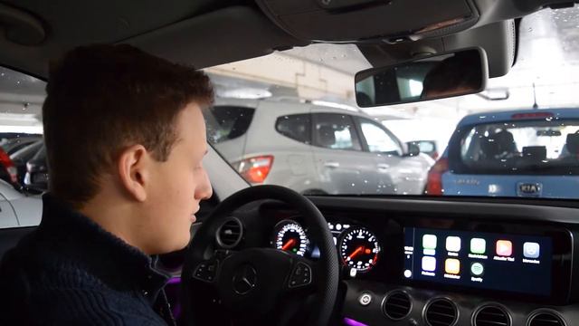 Apple CarPlay - Mercedes E-Class W213