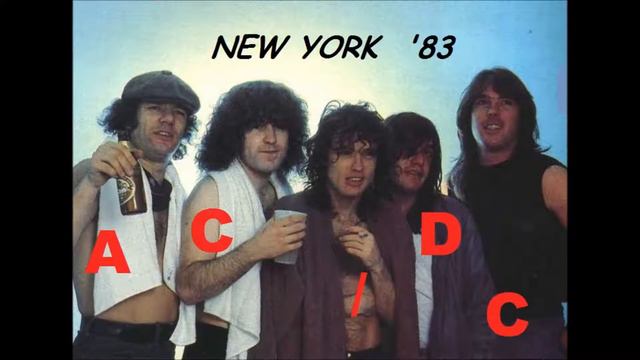 AC / DC - 02 - Shoot To Thrill (New York - 1983)