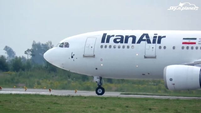 EP-IBB IRAN AIR AIRBUS A300-600. Take Off From Minsk National Airport (UMMS 15.08.20) смотреть онлайн