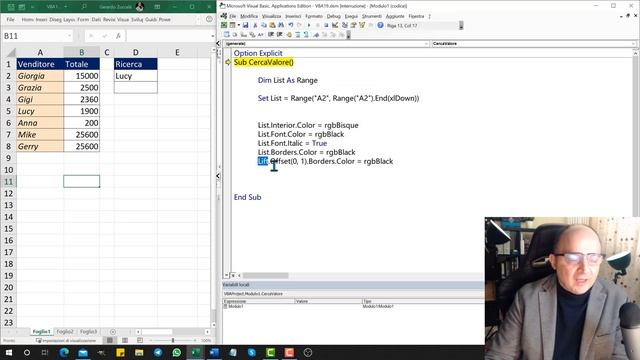 Excel VBA #19 Variabili di tipo Oggetto (Riferimento) e poi anche il metodo Find e Proprietà Addres смотреть онлайн
