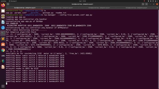 SDN Project - Adaptive Quality of Service (QOS) in Software Defined Networking смотреть онлайн