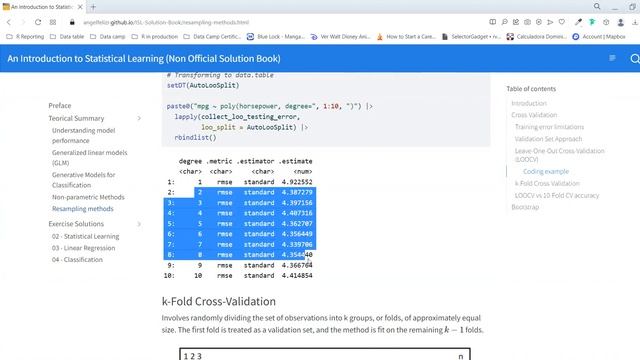 ISLR: Resampling Methods Part 1 (islr05 5) смотреть онлайн
