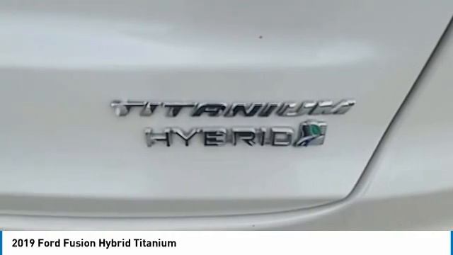 2019 Ford Fusion Hybrid L18191A