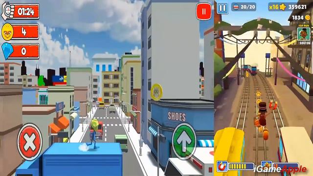 Subway Surfers Oxford 2021 FRESH vs ALIEN Run Gameplay HD смотреть онлайн