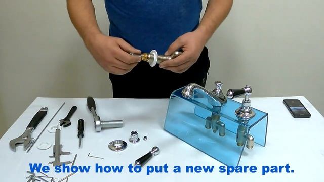 Смеситель Devon&Devon Dandy MARF46CR. Обзор и Ремонт с заменой запасных частей. ☎☎☎