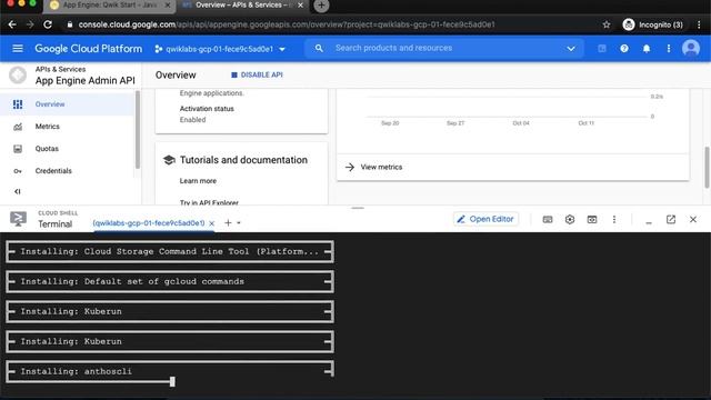 Qwiklabs App Engine Qwik Start Java GSP068 смотреть онлайн