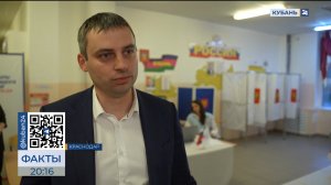 Вице-губернатор Кубани Сергей Власов проголосовал на выборах президента РФ