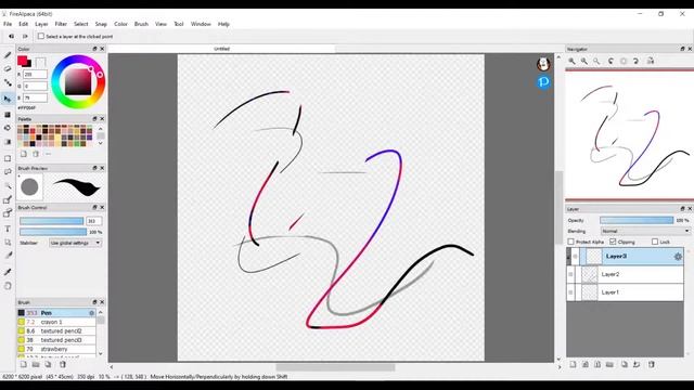 FireAlpaca Beginner Tutorial смотреть онлайн