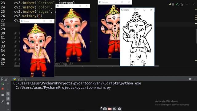 How To Create Cartoon Effect Using Opencv in Python RATAN AGARWAL IT INFORMER смотреть онлайн