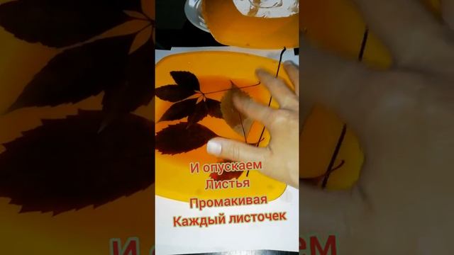 Маринование Листьев в глицерине своими руками смотреть онлайн