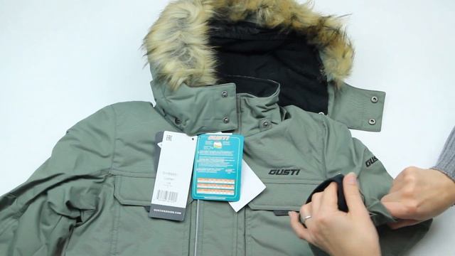 Зимняя парка для детей и подростков Gusti, арт. GWB 6851 смотреть онлайн