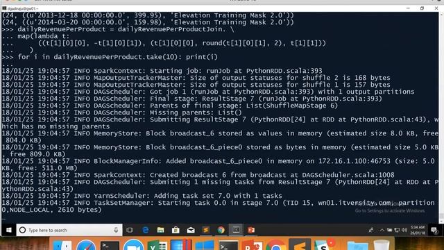 51 Apache Spark Core APIs - Get daily revenue per product - Save as avro смотреть онлайн
