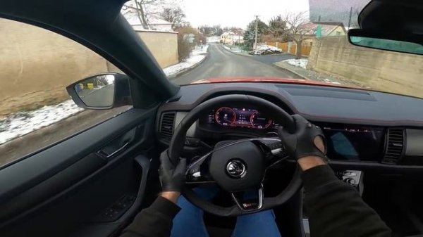 2021 Škoda Kodiaq RS 2.0 TSI | POV test drive