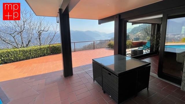 Rif. D2223 - Cimo-Bioggio Villa con piscina e vista lago смотреть онлайн