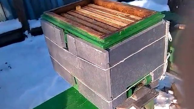 Превращаем деревянный улей в ППУ или ППС