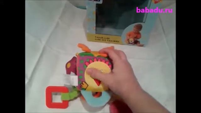 Мягкий кубик Дотронься и почувствуй Taf Toys Таф Тойс