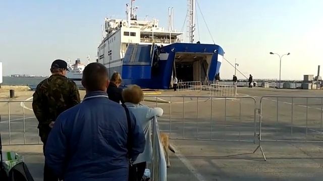 паром крым выгрузка смотреть онлайн