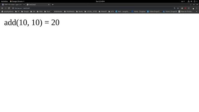 PHP 7: New strict type-checking mode смотреть онлайн